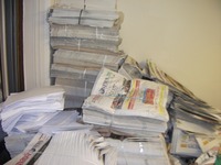 Papier journal usagé de qualité supérieure, écologique, biodégradable, de catégorie premium (OINP GRADE)