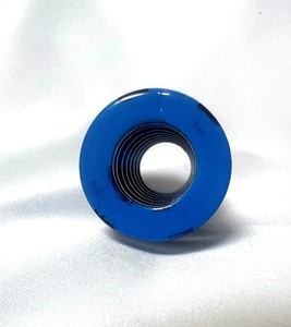 Mollificio Bordignon Blue Die <b>Spring</b> USB Oval Cross Section with Medium Load Housing Dia: 2 Rod Dia: 1 Free length: 3 1/2" - Product Image 6