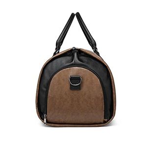Bolsa de Viaje de Cuero Genuino de Lujo, Bolsa de Gran Capacidad para Viajes Cortos, para Hombres y Mujeres - Product Image 5