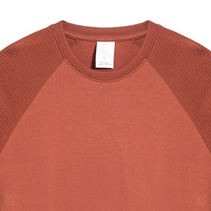 T-shirts pour hommes de qualité supérieure, vente en gros, avec design personnalisé, 100% coton, manches raglan, grandes tailles. - Product Image 6