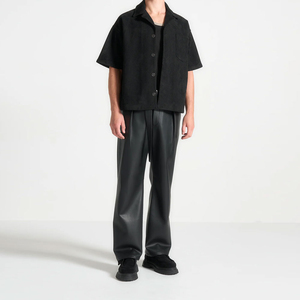 Pantalon en cuir professionnel de haute qualité 2026 à prix de gros – Pantalon pour homme en cuir de la meilleure qualité, fabriqué en gros - Product Image 2