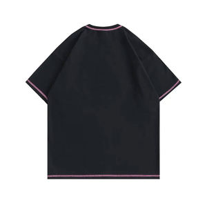 Camiseta Personalizada de Marca, 100% Algodón, con Estampado Puff, Impresión en 3D con Espuma, Estilo Urbano para Hombre, Talla Grande, Algodón Grueso - Product Image 1
