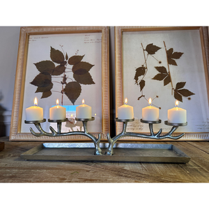 Durable Light Weight <b>Iron</b> Candle Holder Handmade 6 Tier Holder Stand Candlestick Special Occasion Wedding Props Home Decoration - Product Image 3