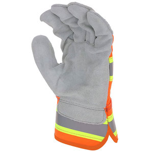 Leather Working Gloves Customizable Color Size Touchscreen Eco-Friendly Breathable Wrist Length Outdoor Use Low Price Wholesale - Product Image 2