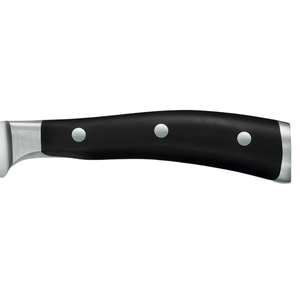 Cuchillos profesionales para deshuesar de 5 pulgadas, de acero inoxidable, con hoja curva estrecha y afilada, y mango ergonómico negro con triple remache, para carne. - Product Image 5