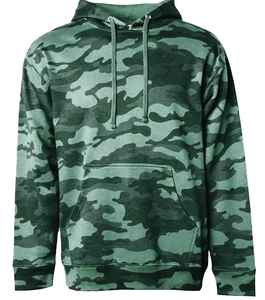 Sweat à capuche camouflage en gros, nouveau style, impression de logo personnalisé pour les équipes sportives et le streetwear - Product Image 2