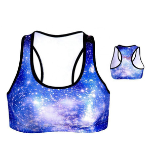Women's Deep V-<b>Neck</b> Ribbed Sports Bra Lace Trim Racerback Medium Support Yoga Breathable Seamless Solid Color Quick Dry - Product Image 4