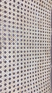 Vietnam Manufacturer <b>Bleached</b> Rattan Webbing White Cane Mesh Furniture Material Bulk Supplier Export - Product Image 6