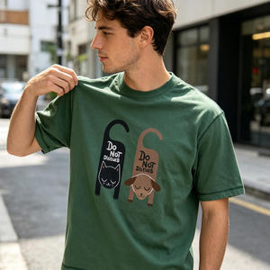 T-shirt de haute qualité, coupe classique, impression sérigraphique, t-shirt personnalisé - Product Image 4