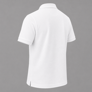 เสื้อเชิ้ตผู้ชายมีกระเป๋าปักลาย ผ้าฝ้ายถัก 100% ระบายอากาศได้ดี ทรงเข้ารูป สวมใส่สบาย เหมาะสำหรับใส่ทำงานและเล่นกอล์ฟ แขนสั้น - Product Image 4