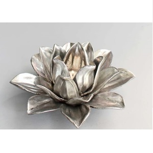 Porte-bougie en métal finition dorée, produit le plus vendu, accessoires de décoration pour fête de Noël, porte-bougie votif - Product Image 3