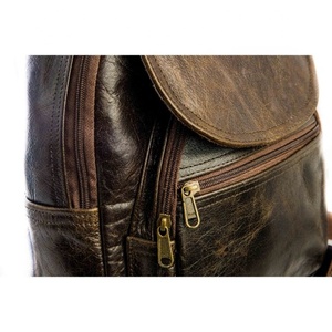 Crunch Leather <b>Backpack</b> Hot Selling Stylish <b>Backpack</b> Two In One Bag Messenger Bags Multi Uses Bags - Product Image 2