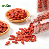 Baies de Goji Séchées Biologiques Grandes Tailles Qualité Supérieure Ningxia Vente en Gros Goût Sucré Couleur Rouge Naturelle Cultivées en Plein Air