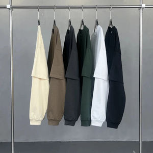 Camiseta de algodón de estilo largo para hombre |   Tela de Alta Calidad |   Ropa Urbana de Moda |   Logotipo Personalizado al por Mayor - Product Image 6