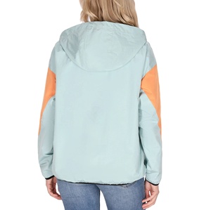 เสื้อแจ็คเก็ตกันลมสำหรับผู้หญิง ระบายอากาศได้ดี มีซับในตาข่าย ซิปด้านหน้า ชุดกีฬา สีพื้น ไนลอน เป็นมิตรกับสิ่งแวดล้อม เสื้อกันลมสำหรับฤดูหนาว - Product Image 6