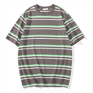 T-shirt basique décontracté pour homme, tissu respirant et doux, confortable, élégant, vêtement de tous les jours pour un look simple et épuré. - Product Image 6