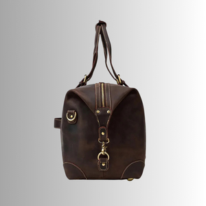 Custom Carry ON Luggage Genuine <b>Leather</b> <b>Duffle</b> <b>Bag</b> <b>Men</b> Rel Cowhide Crazy Horse <b>Leathers</b> Traveling Duffel <b>Bag</b> Best Travel <b>Bag</b> - Product Image 5