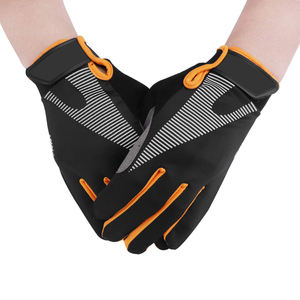 Guantes para Correr con Pantalla Táctil de Poliéster de Alta Calidad, Cómodos, Ligeros, Antideslizantes para Verano, Guantes para Ciclismo - Product Image 1