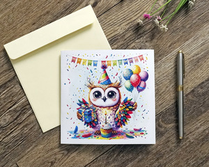 Popup Birthday <b>Card</b> with Custom <b>Gift</b> <b>Card</b> Envelope - Product Image 6