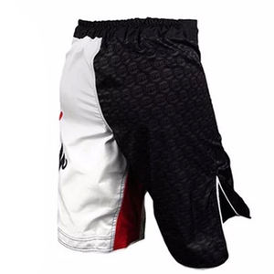 กางเกงชกมวย MMA น้ำหนักเบา ทนทาน เย็บเสริมความแข็งแรง ผ้าโพลีเอสเตอร์ยืดหยุ่น ชุดยูนิฟอร์มศิลปะการต่อสู้ BJJ แบบรัดรูป ปรับแต่งได้ - Product Image 2