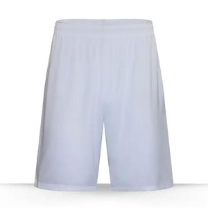 Shorts de sport décontractés d'été pour hommes, motif uni, design en maille respirante, taille élastique, shorts d'entraînement sportif - Product Image 1