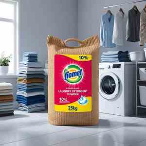 25KG Industrial 10% para polvo de detergente activo para limpieza de lavandería comercial y de hoteles para uso de limpieza comercial - Product Image 2