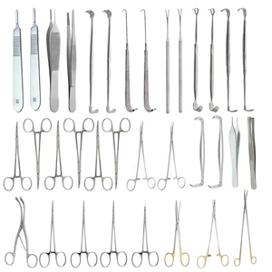 ชุดเครื่องมือผ่าตัดรักษาหลอดลม34ชิ้นอุปกรณ์ทางการแพทย์มืออาชีพ - Product Image 6