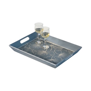 Bandeja de madera elegante, decoración y accesorios elegantes para oficina, perfectos para organizar suministros de escritorio, artículos de cocina, vajilla de comedor - Product Image 1