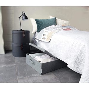 Almacenamiento Bajo Cama MA65GR para Ropa de Cama y Prendas de Temporada, Solución para Ahorrar Espacio en Dormitorios y Apartamentos Tipo Estudio - Product Image 6