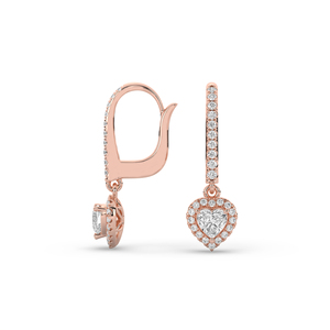 Pendientes de Diamantes Cultivados en Laboratorio con Corte Brillante de 0.828 Quilates, Oro de 14 Quilates, Ligeros, Estilo Único y Minimalista, para Regalo - Product Image 4