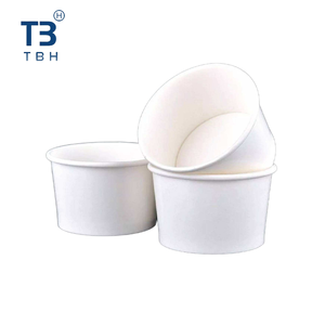 Bol à salade en papier blanc avec couvercle 750cc, conteneur jetable pour stand alimentaire, fête, événement, OEM – Le meilleur vendeur en Malaisie - Product Image 5