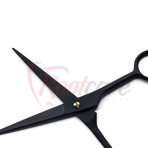 Best Arrival ROOTCARE INSTRUMENTS <b>Left</b>-<b>Handed</b> Foldable Long Handle Stainless Steel Barber <b>Scissors</b> for Salon Use - Product Image 4