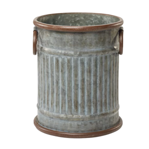 Juego de 3 macetas de hierro chapadas en oro de alta tendencia para jardín colgante exterior e interior y decoración de sala de estar. - Product Image 3