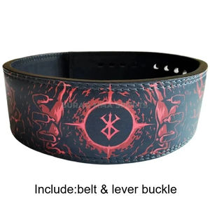 Cinturón de Levantamiento de Pesas para Entrenamiento en Gimnasio, Cinturón de Soporte de Fuerza con Logotipo Personalizado, Tamaño y Color por BURAQ MMA SPORTS - Product Image 2