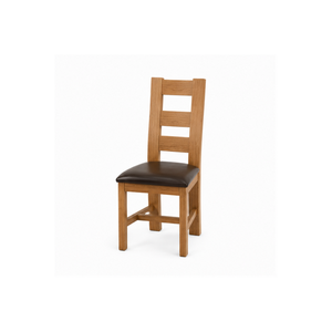 Ensemble de salle à manger ARTERRA en teck artisanal de qualité supérieure, table rectangulaire moderne, chaises à dossier haut pour villa, hôtel, appartement - Product Image 4