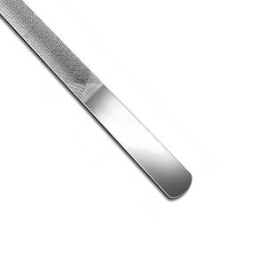Lime à ongles double face en acier inoxydable de qualité supérieure, pointe affûtée, grain 100, durable, style classique, outil de manucure et pédicure - Product Image 6