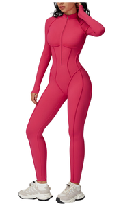 Combinaison unisexe à col halter sans bretelles, ajustée, couleur unie, en spandex et polyester, respirante, anti-humidité, pour toutes les saisons, vêtements de sport - Product Image 5
