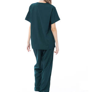 Ensemble de blouses médicales en tissu doux, respirant, coupe confortable, idéal pour le travail en milieu hospitalier, clinique, infirmier et usage quotidien - Product Image 3