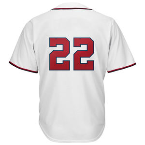 Camiseta de Béisbol Personalizada para Equipos, OEM, 100% Poliéster, Manga Corta, Estampada, Tallas Grandes, Transpirable, de Secado Rápido, Exportador de Ropa Deportiva - Product Image 2