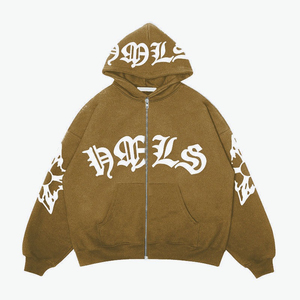 2026 Customized Fabrics Puff Print Hoodies Men's Manufacturers for Customs Clothes Hoodies Unisex Sweatshirts - Product Image 1