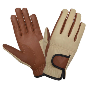 Guantes de equitación de invierno a prueba de viento con pantalla táctil y logotipo de diseño personalizado, guantes ecuestres de poliéster más cálidos. - Product Image 2