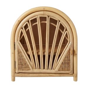 Armoire à jouets en rotin tressé à la main, vente en gros directe d'usine mondiale, armoire à poupées de haute qualité, décoration durable, produit phare - Product Image 1