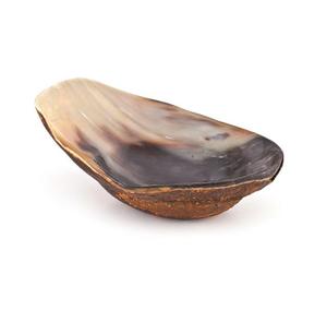Tazón para ensalada de cuerno de búfalo, muy vendido, tazón decorativo para servir al por mayor, plato para servir de cuerno de búfalo auténtico, para mesa de comedor - Product Image 5