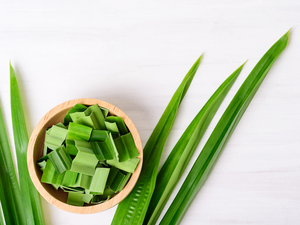 ใบเตยแช่แข็งแบบพรีเมี่ยมที่มาจากเวียดนามกลิ่นหอมที่เข้มข้นสีเขียวสด100% ใบเตยทั้งใบ - Product Image 3