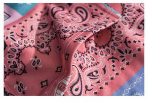 <b>Men's</b> Hoodie Paisley Print Oversized Casual Spring Wear 100% Polyester Woven Breathable Design - Product Image 4