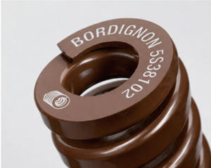 Resorte de compresión Marrón Bordignon 5S de carga súper pesada, Carga súper fuerte, Diámetro de la carcasa: 3/8, Diámetro de la varilla: 3/16 - Product Image 3