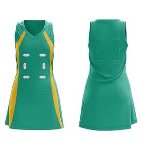 Professional Netball Uniform <b>Dress</b> Wholesale Regular Fit Anti-Bacterial Sleeveless Elastic Waist <b>Custom</b> Team Design Your Own - Product Image 2