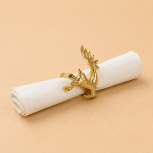 Anillo para Servilletas Golden Shell, Diseño Clásico de Metal para Decoración del Hogar - Product Image 4