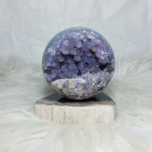 Vente en gros de haute qualité naturelle indonésienne raisin agate sphère forme pierres précieuses artisanat cristal de guérison taille 5 cm - Product Image 3