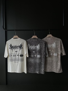 เสื้อยืดคุณภาพสูงพร้อมพิมพ์แบรนด์ตามสั่ง เสื้อยืดสตรีทแวร์ - Product Image 2